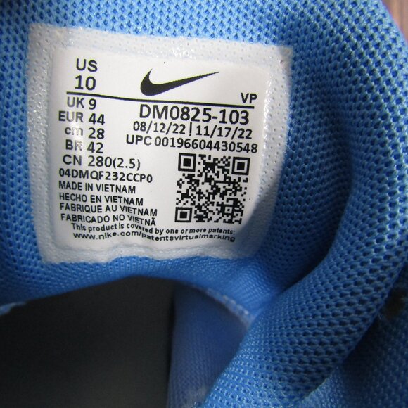 Nike Giannis Immortality 2 Shoes Mens Size 10 Sail Blue Basketball DM0825-103 - Picture 2 of 6